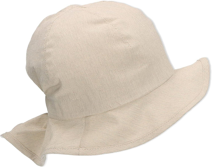 Sterntaler Mädchen Sonnenhut Flimmerherz Hut 43 beige, 43 beige