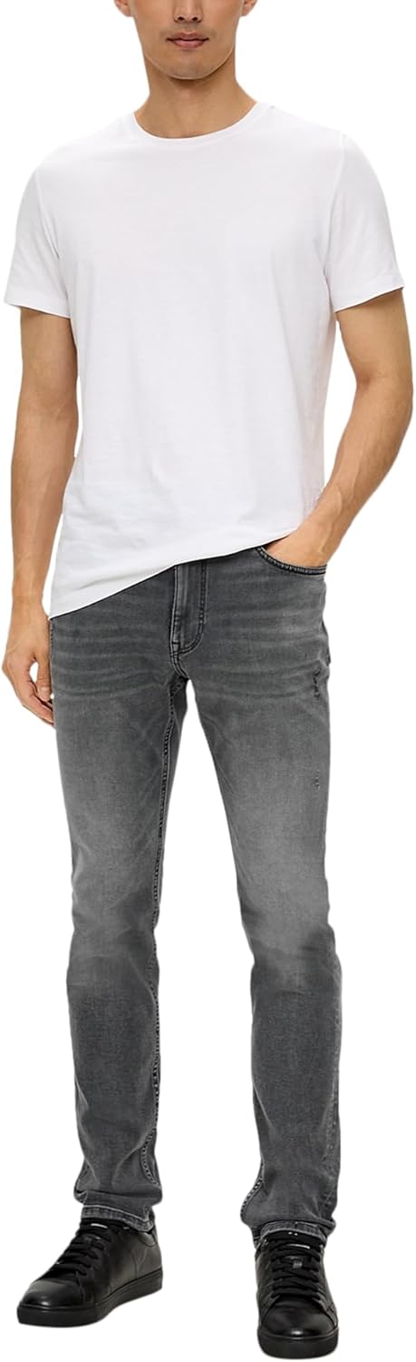 s.Oliver Herren Jeans Hose, Mauro Tapered Leg 29W / 30L Blau, 29W / 30L Blau