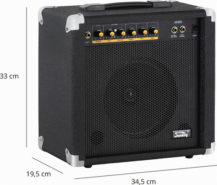 Soundking AK20-G Gitarrenverstärker - 2-Kanal, 60 Watt Single, Single