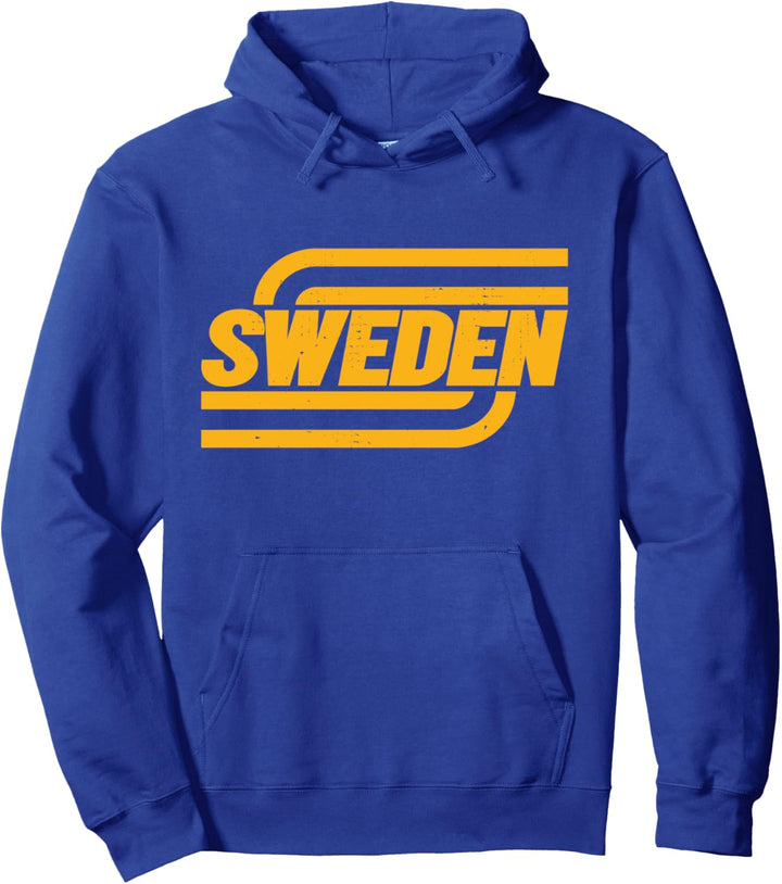 Schweden Schwedische Flagge Fussball Souvenir Fan Pullover Hoodie