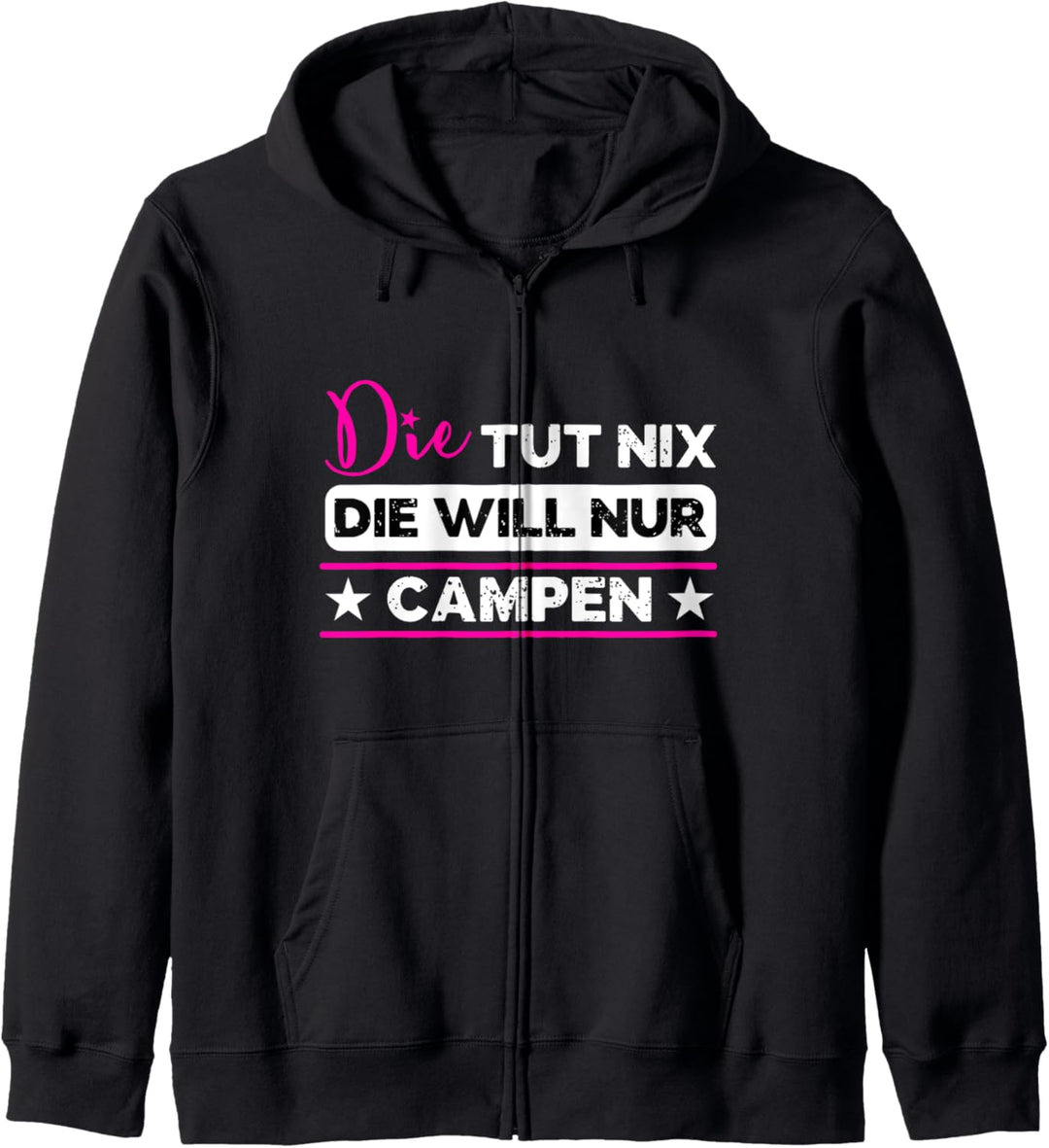 Geschenk für Wohnmobilbesitzer Camperin und Camper Kapuzenjacke