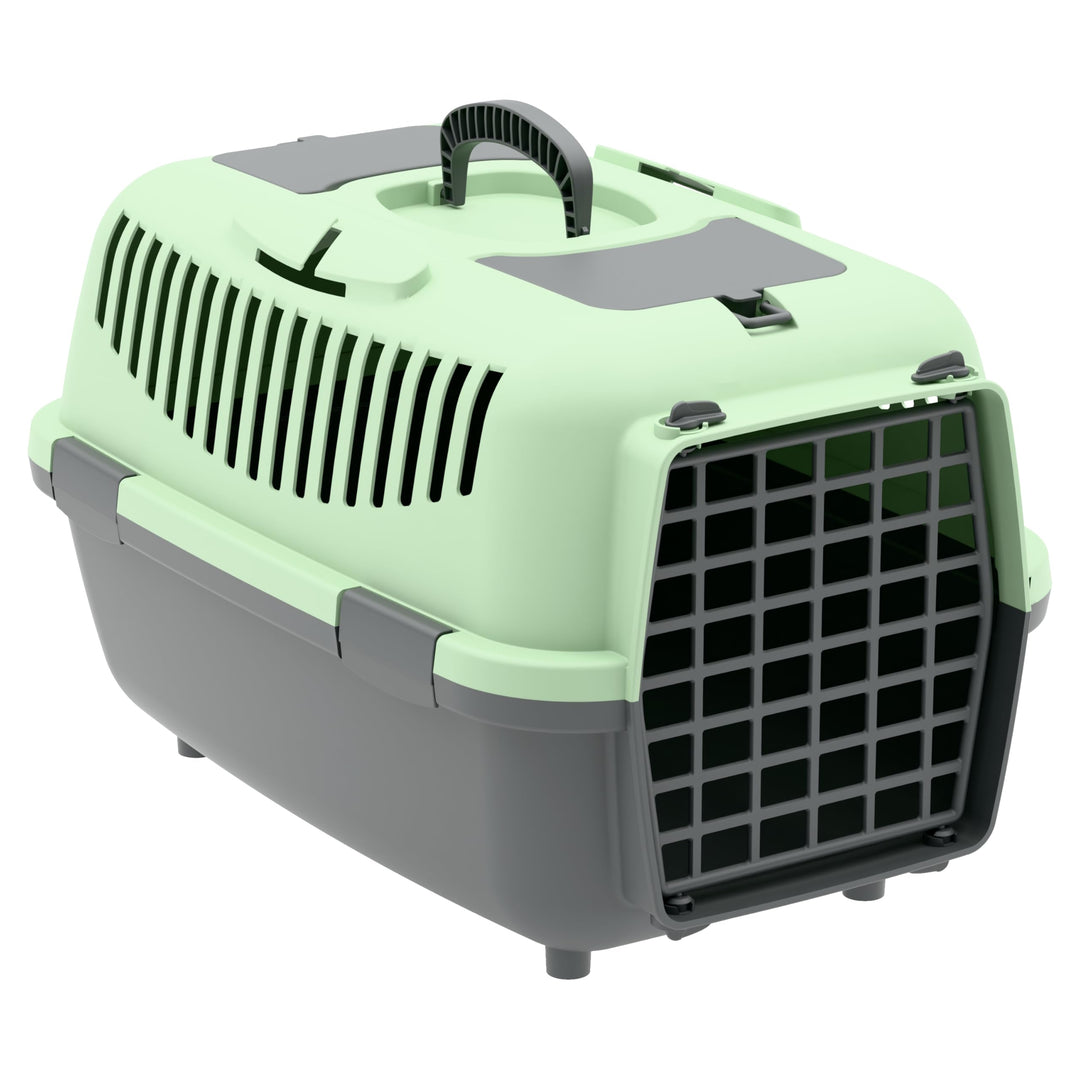 Nomade 2 Hundebox - Transportbox für kleine Hunde und Katzen - 55 x 36 x 35 cm - Kann bis zu 8 kg tr