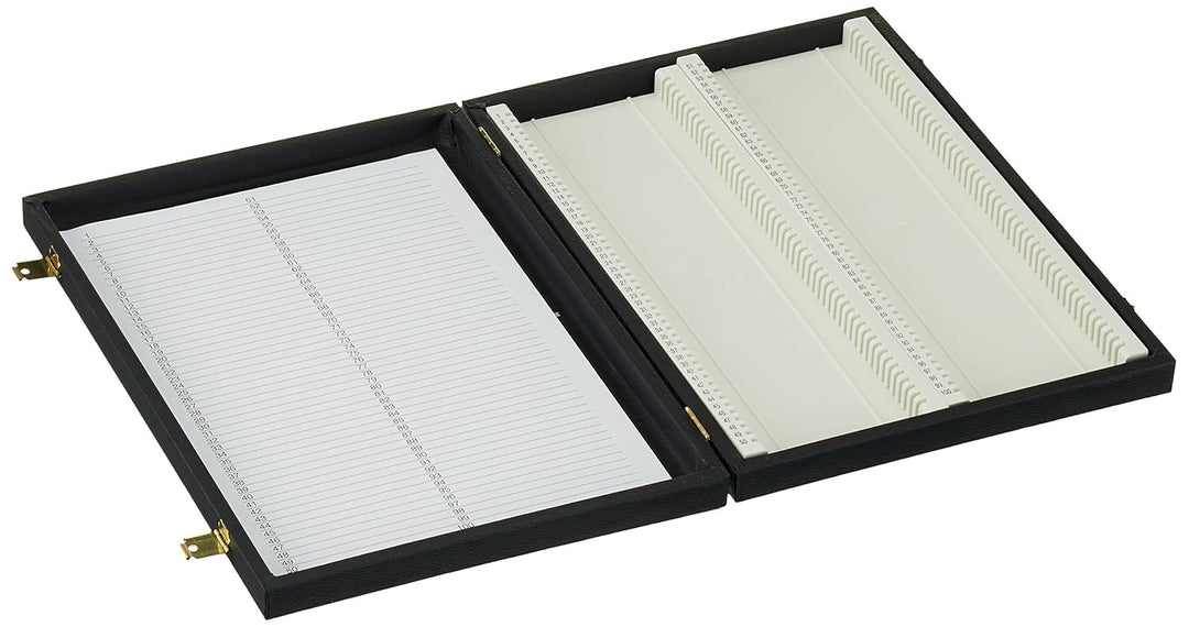 neoLab 1-6259 Objektträger-Aufbewahrungskasten für 100 Objektträger, 270 mm x 190 mm x 35 mm