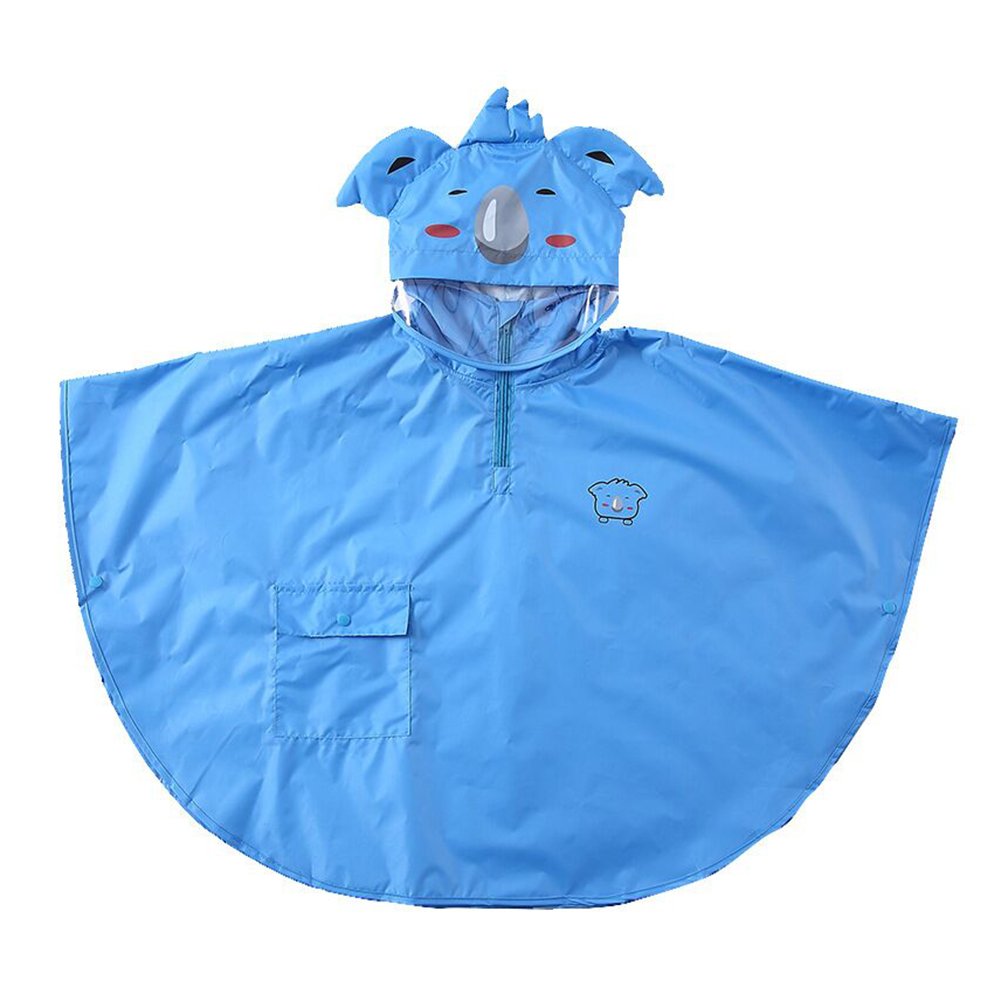 mama stadt Kinder Regenponcho Unisex Regencape Mädchen Jungen 100% Regensichere Regen Poncho Regenma