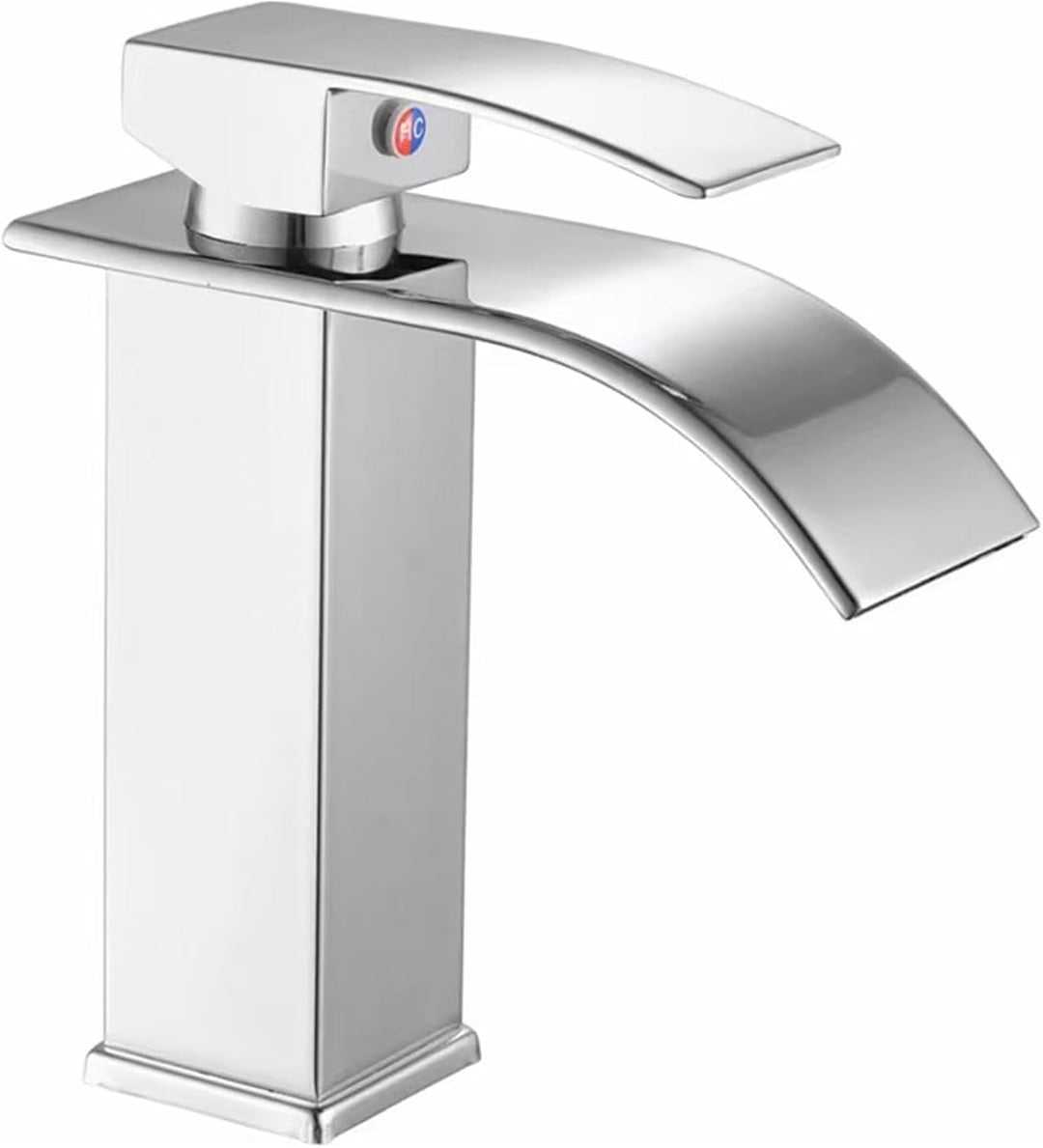 Wasserhahn Bad Wasserfall Wasserhahn Edelstahl Waschbeckenarmatur Waschtischarmatur Waschbecken Arma