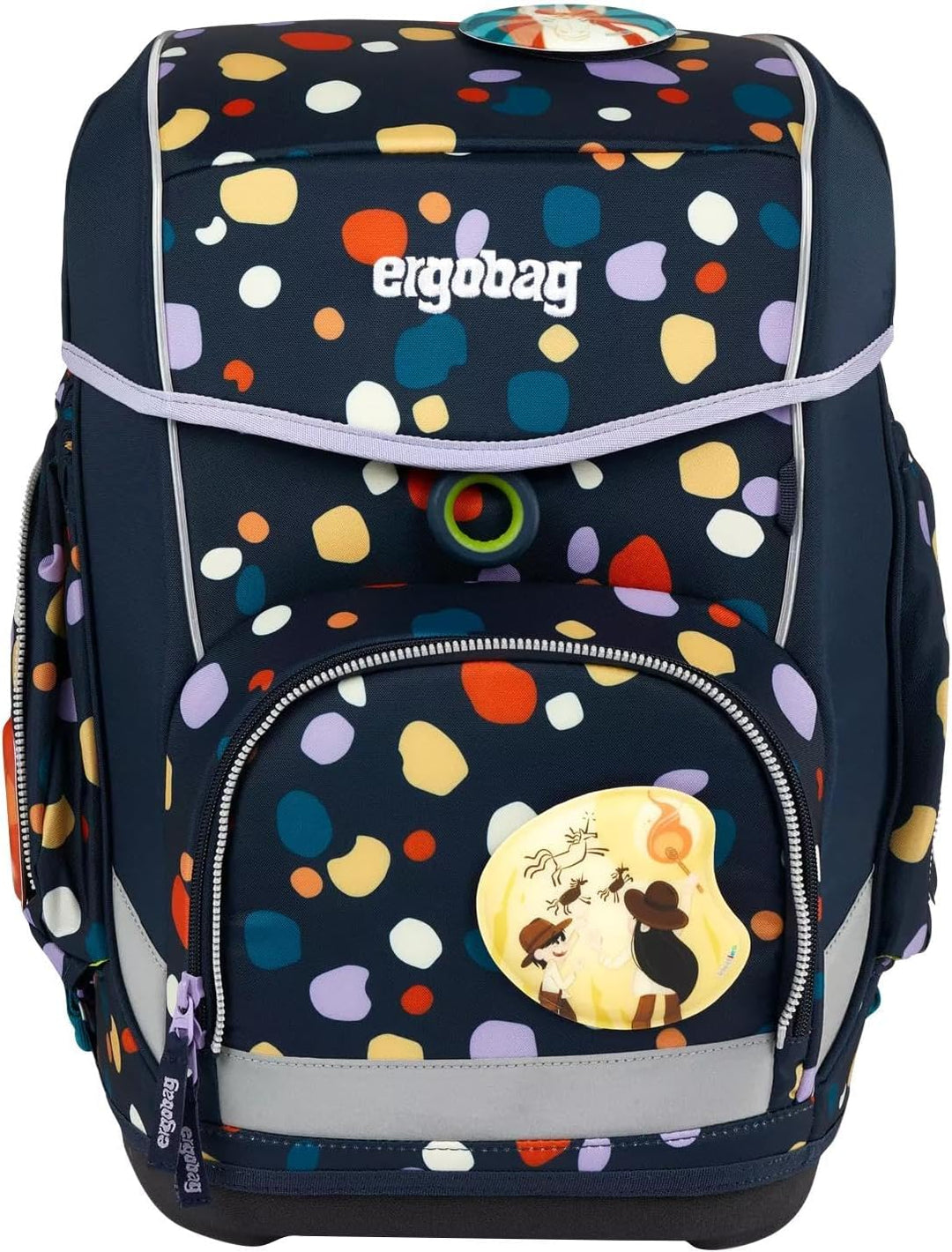 ergobag cubo Set ergonomischer Schulranzen, Vorgänger-Kollektion, klassisch 5-teilig 1. Klasse Grund