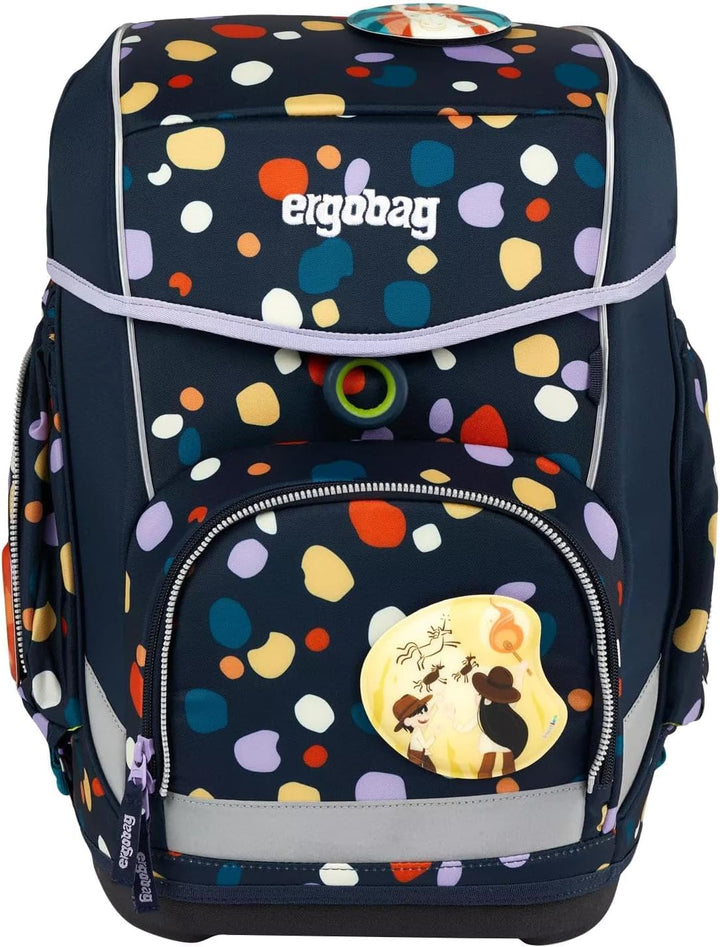 ergobag cubo Set ergonomischer Schulranzen, Vorgänger-Kollektion, klassisch 5-teilig 1. Klasse Grund