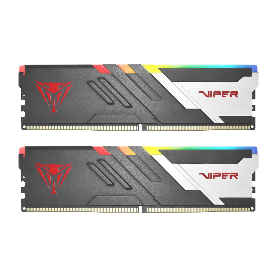 Patriot Viper Venom RGB DDR5 64GB (2 x 32GB) 5600MHz UDIMM Desktop Gaming Memory KIT - PVVR564G560C4