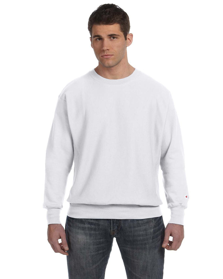 Champion Sweatshirt, 82 Baumwolle, 18 % Polyester, Reverse Weave, Rundhalsausschnitt Gr. XL, silberg