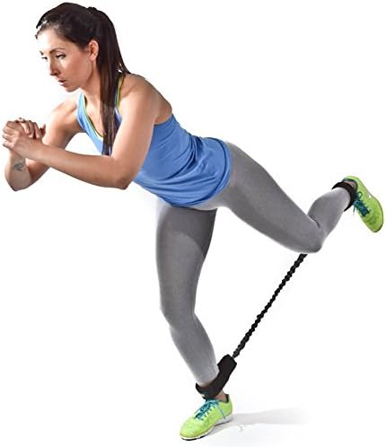 Oliver Lateral Resistor | Widerstandsband für Beintraining mit Nylonummantelung 3. Rot – Stärke: Sta