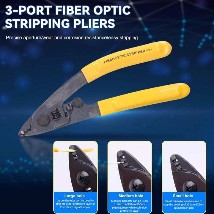 Glasfaser Werkzeug Set, 15 in 1 FTTH Tool kit FTTH Glasfaser Tool Kit Faseroptik FTTH Tool Kit Faser