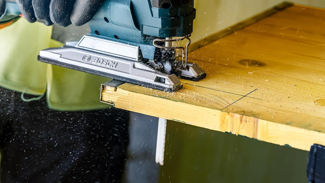 Bosch 10x EXPERT Multi Material T367XHM Stichsägeblatt (für Holz mit zähem Metall, Zäher Stahl, Läng