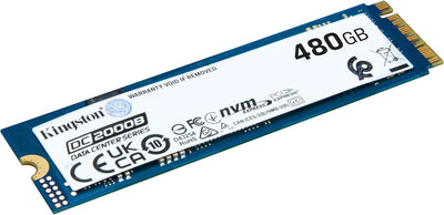 Kingston Data Center DC2000B PCIe 4.0 NVMe M.2 2280 480G Enterprise SSD - SEDC2000BM8/480G 480GB, 48