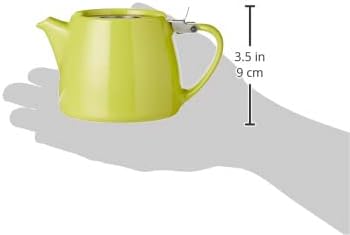 Tea PeopleFORLIFE FST-400-LIM Stump Teekanne, 400 ml, Limette, keramik, Lime, Lime