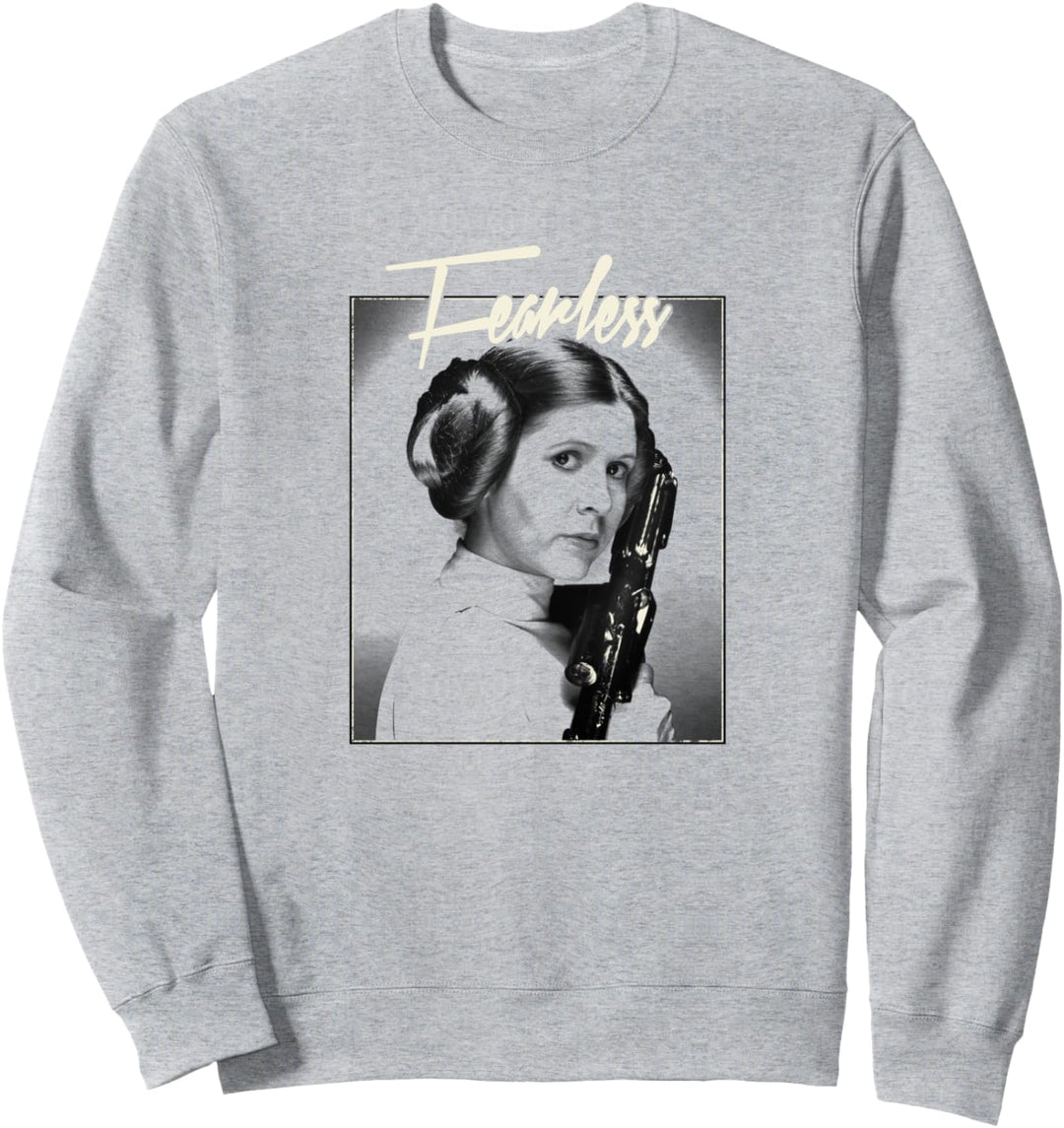 Star Wars Princess Leia FEARLESS Profile Poster Sweatshirt
