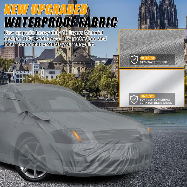 Autoabdeckung Wasserdicht für 1998-2006 Audi TT 8N, Vollgarage Autoplane 1998-2006 TT, 1998-2006 TT