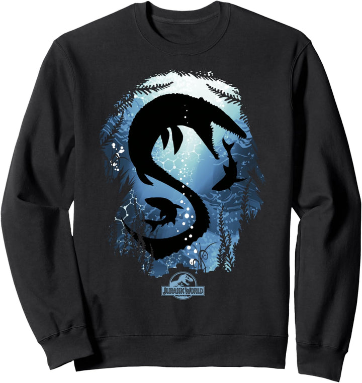 Jurassic World Megalodon-Silhouette Sweatshirt