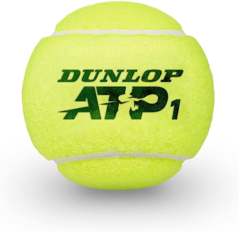 Dunlop Tennisball ATP Championship – für Sand, Hartplatz & Rasen (2x4 Bi-Pack)