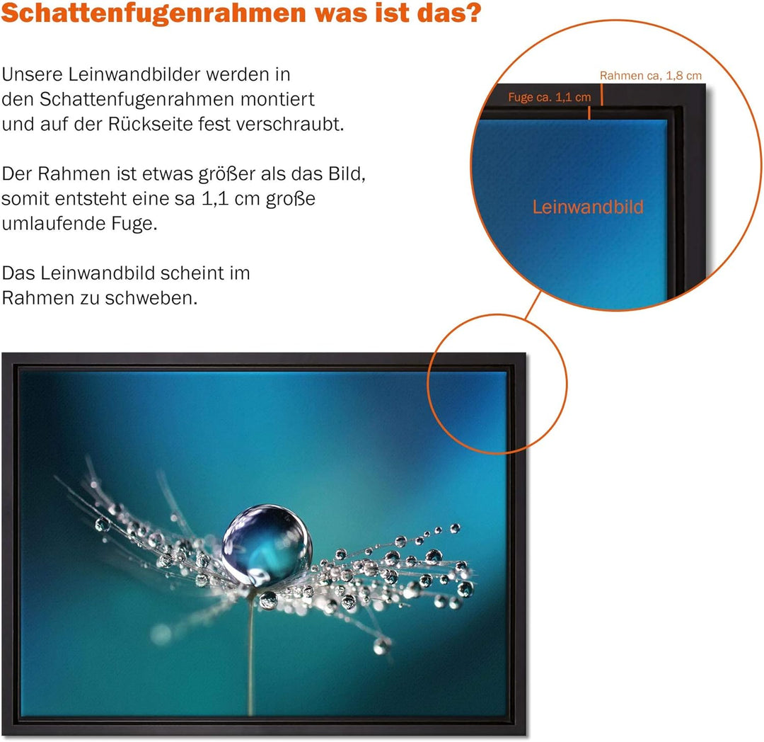 Pixxprint Frau mit Einer Peitsche Leinwandbild 100x70 cm im Bilderahmen/Wandbild/Schattenfugenrahmen