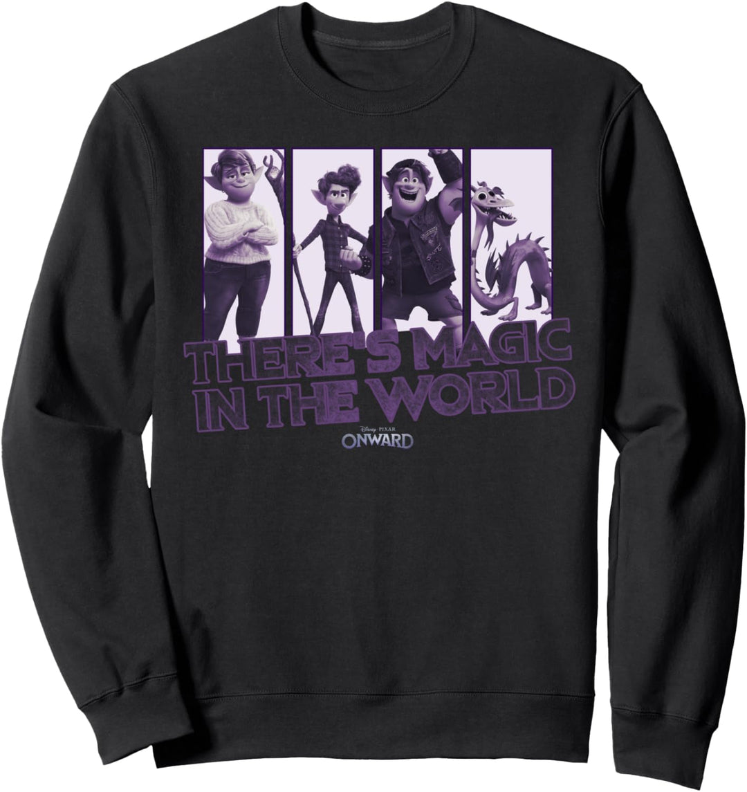 Disney Pixar Onward Group Shot There's Magic In The World Sweatshirt