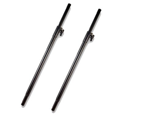 Paar Heavy Duty DJ PA Verstellbare Lautsprecher Satellite Polen 35 mm Sound Audio