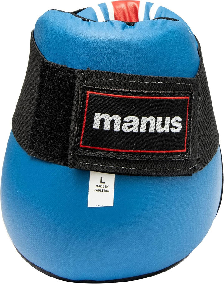 Manus Fussschutz Blau - Rot M, Blau - Rot M