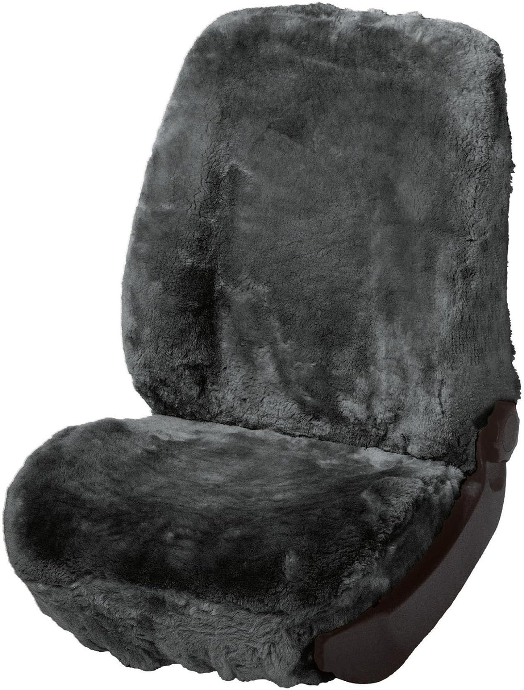Walser Autositzbezug Lammfell, Farbe anthrazit - 1 Stück