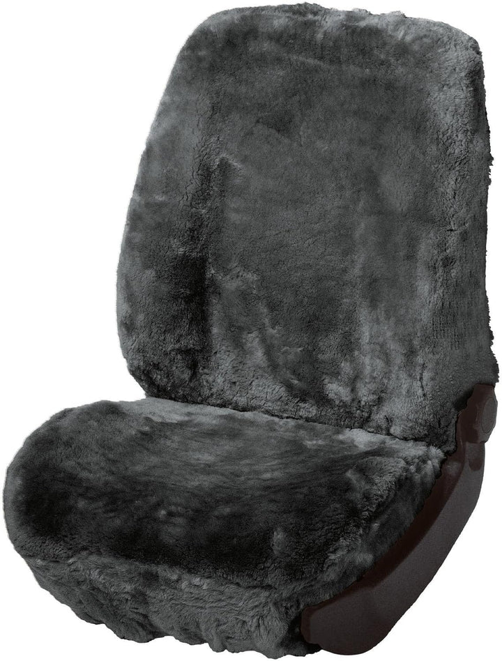 Walser Autositzbezug Lammfell, Farbe anthrazit - 1 Stück