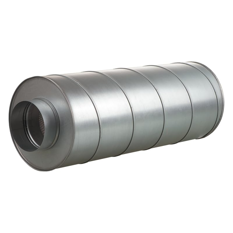 Schalldämpfer 100/125/150/160/200 mm - Rohrschalldämpfer für Lüftungsanlagen | Telefonieschalldämpfe