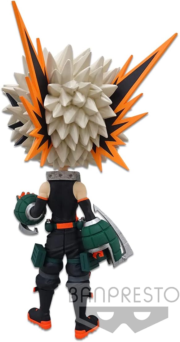 BANDAI Banpresto - Figurine My Hero Academia - Katsuki Bakugo Q Posket Ver A 14cm - 4983164172904 Me