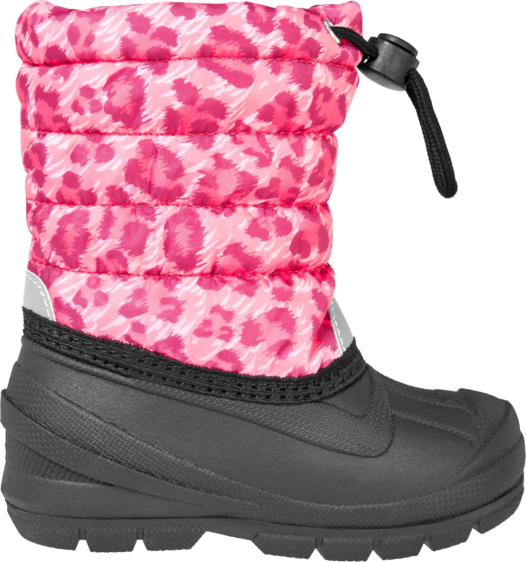 Playshoes Mädchen Kinder Winter-Bootie Schneeschuh Outdoor Winterstiefel Leo Print 20/21 EU, Leo Pri