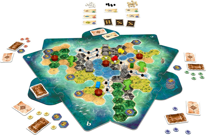 Zoch 601105152 - Tobago (Neuauflage) - Spieleklassiker, Familienspiel für Erwachsene und Kinder, Gru