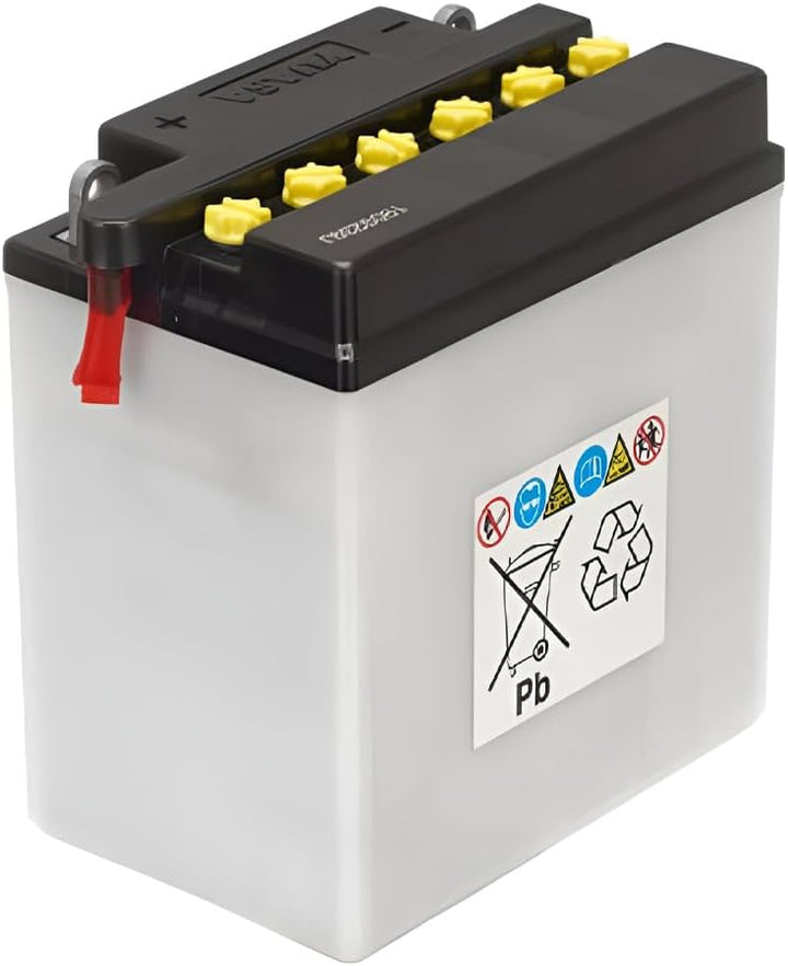 YUASA BATTERIE YB10L-BP offen ohne Saeure, 135 mm x 90 mm x 145 mm