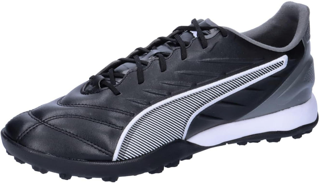 PUMA Unisex King Pro TT Fussballschuhe 36 EU Puma Black Puma White Cool Dark Gray, 36 EU Puma Black