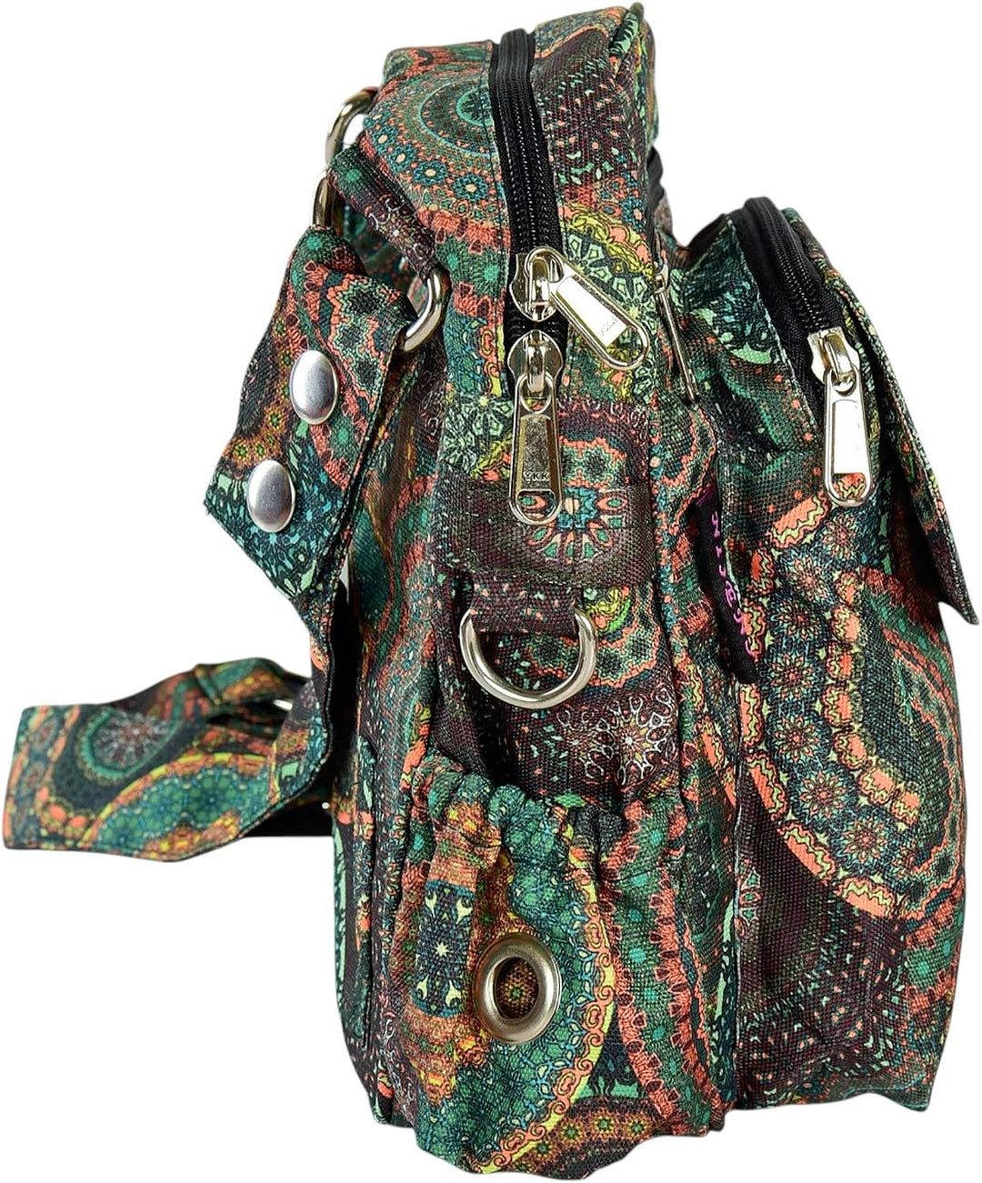Konstanz Mandala 71083 – Gassitasche mit integriertem Flaschenhalter – Leckerlitasche für Hunde, was