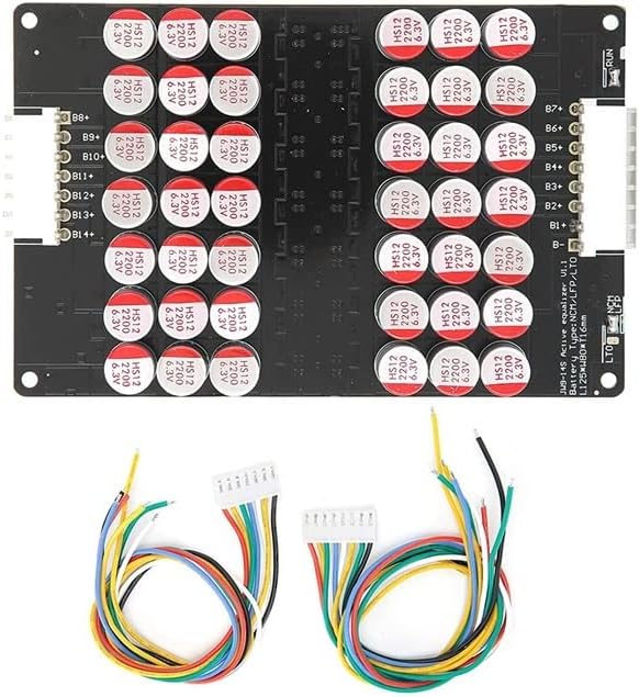 TECNOIOT 14S 5A Li-Ion Lifepo4 LTO Lithium Active Equalizer Balancer Kondensator 10S-14S