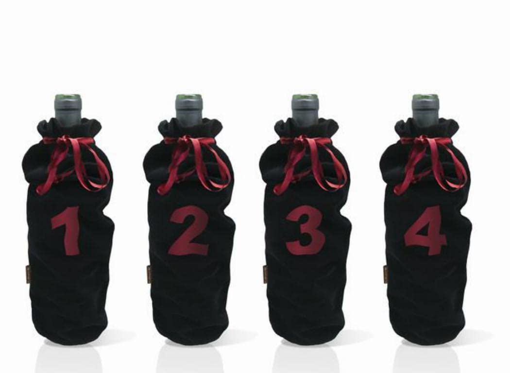 VB VIN BOUQUET FIA 036 Dekantierer, Rostfreier Stahl, Schwarz