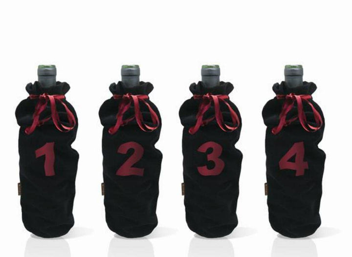VB VIN BOUQUET FIA 036 Dekantierer, Rostfreier Stahl, Schwarz