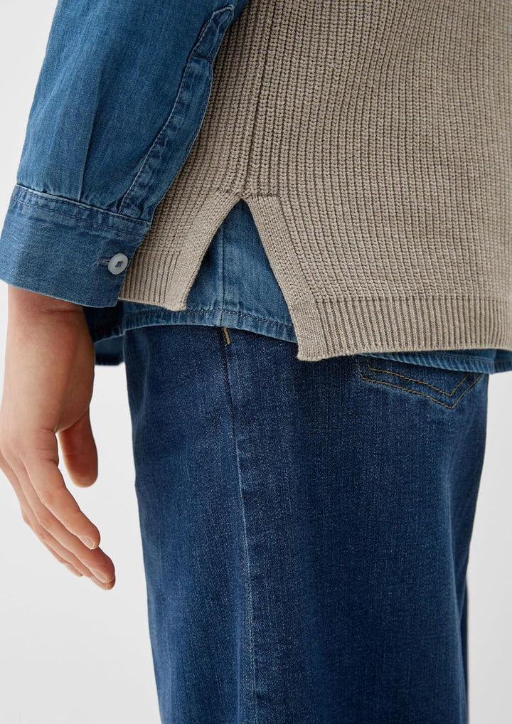 s.Oliver Damen Strickpullunder 42 Braun, 42 Braun