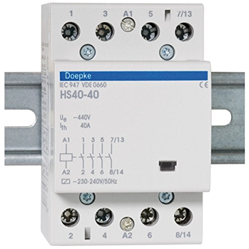 Doepke HS40-40 Schütz 4 Schliesser 230 V, 400V 1St.