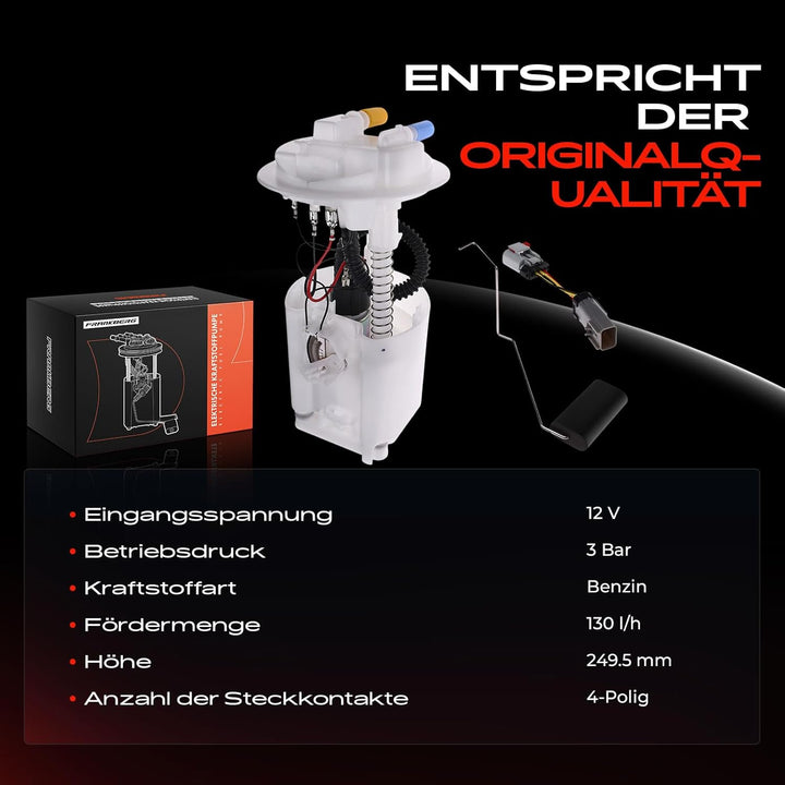 Kraftstoffpumpe Dieselpumpe Kompatibel für Berlingo MF M N68 206 Schrägheck 607 9D 9U Partner 5F 199