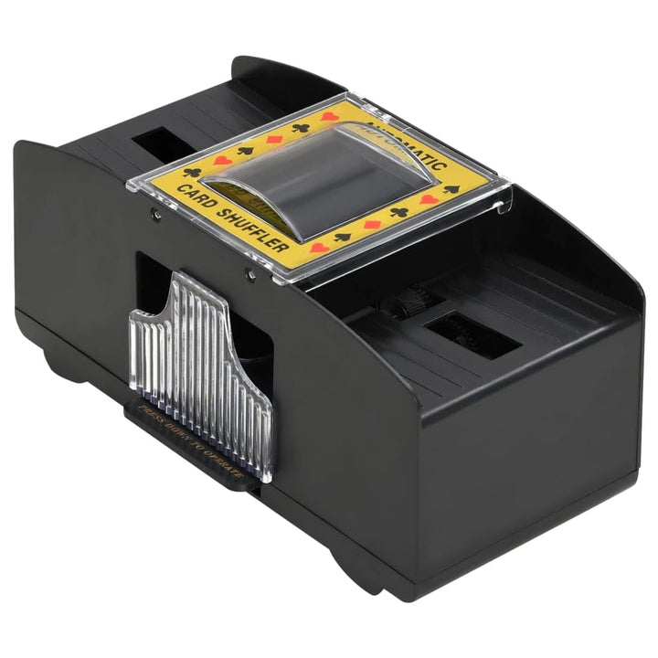 vidaXL Automatischer Kartenmischer, Elektrische Kartenmischmaschine für 2 Decks, Mischmaschine für K