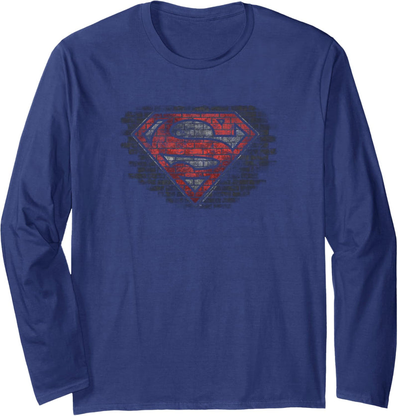 Superman Brick S Langarmshirt