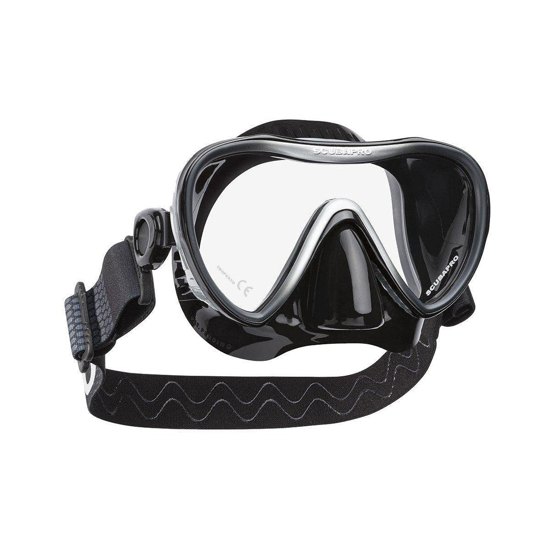 Synergy 2 Einglas Tauchmaske von Scubapro schwarz/silber, schwarz/silber