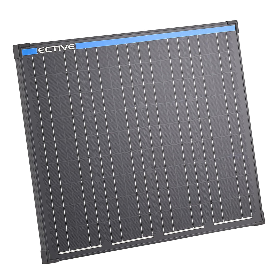 ECTIVE - Solarpanel starr MSP 70s Black 70W 1,94A 72 Siliziumzellen für 12V-24V Batterieladeregler -