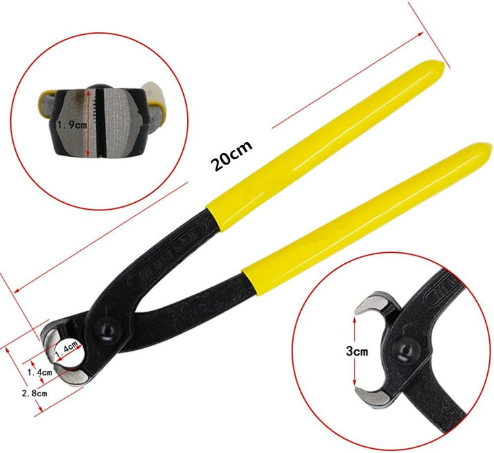 13 Paar Tip Replacement Kit für Stiletto, High Heel Dübelzange, Paket beinhaltet 13 Paar U-förmige T