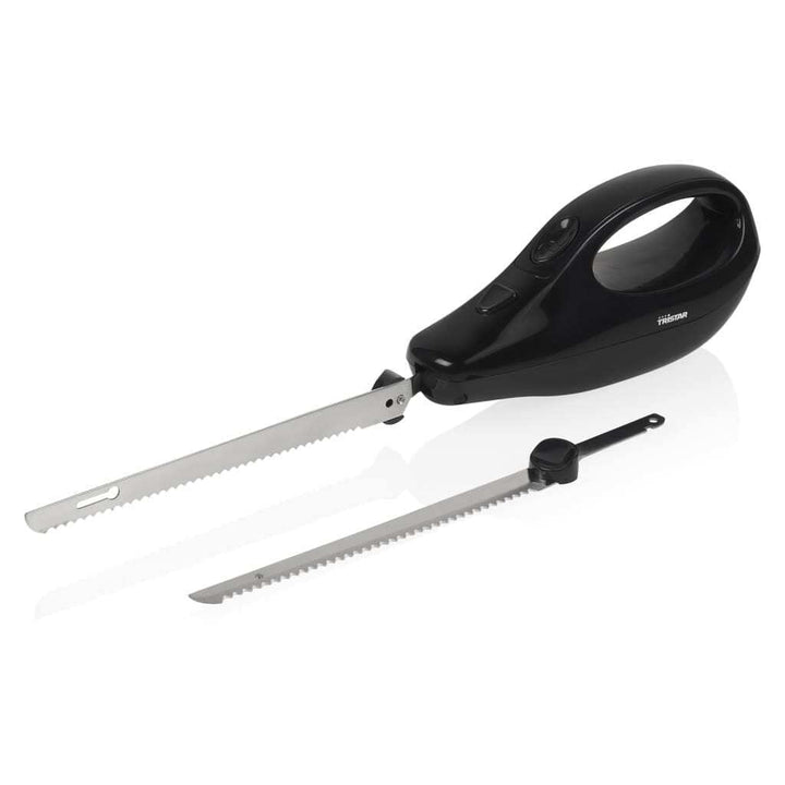 Tristar Elektrisches Messer EM-2107 – inkl. 2 Edelstahlklingen – Zum Schneiden von Brot, Fleisch und