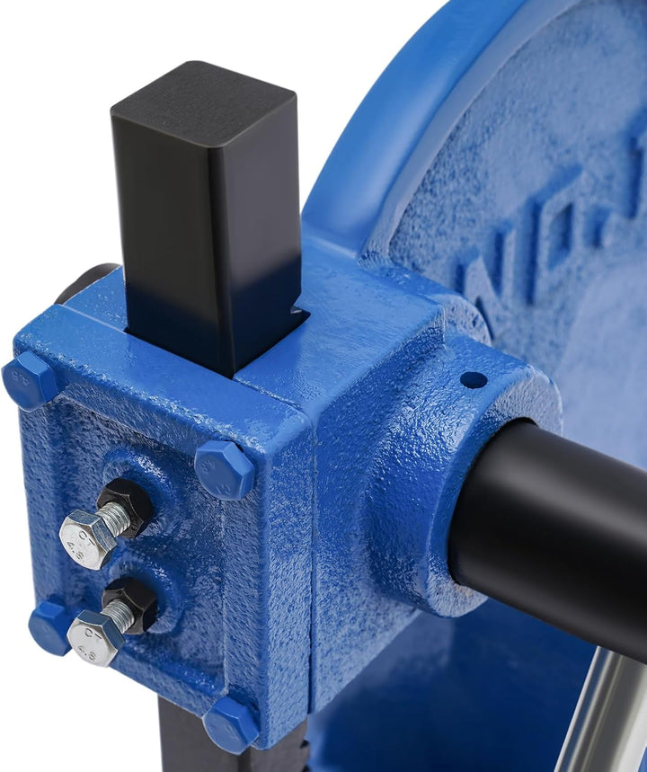 1T Manuelle Dornpresse Präzisions Handpresse Manuelle Desktop-Stanzpresse aus Gusseisen Handhebelpre