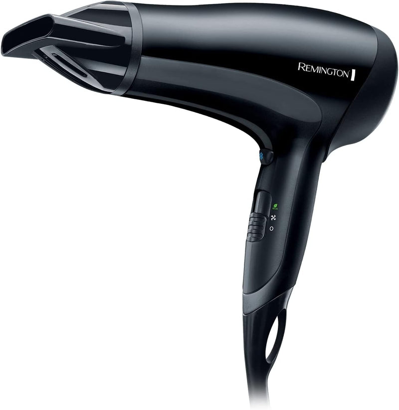 Remington Haartrockner Ionen [leicht & kompakt] Power Dry (2000 W, kompaktes Design, Stylingdüse, 3