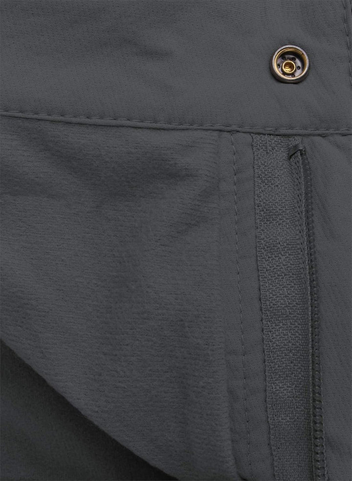 normani Outdoor Sports Herren Winter Softshellhose gefüttert mit abnehmbaren Hosenträgern und 4-Wege